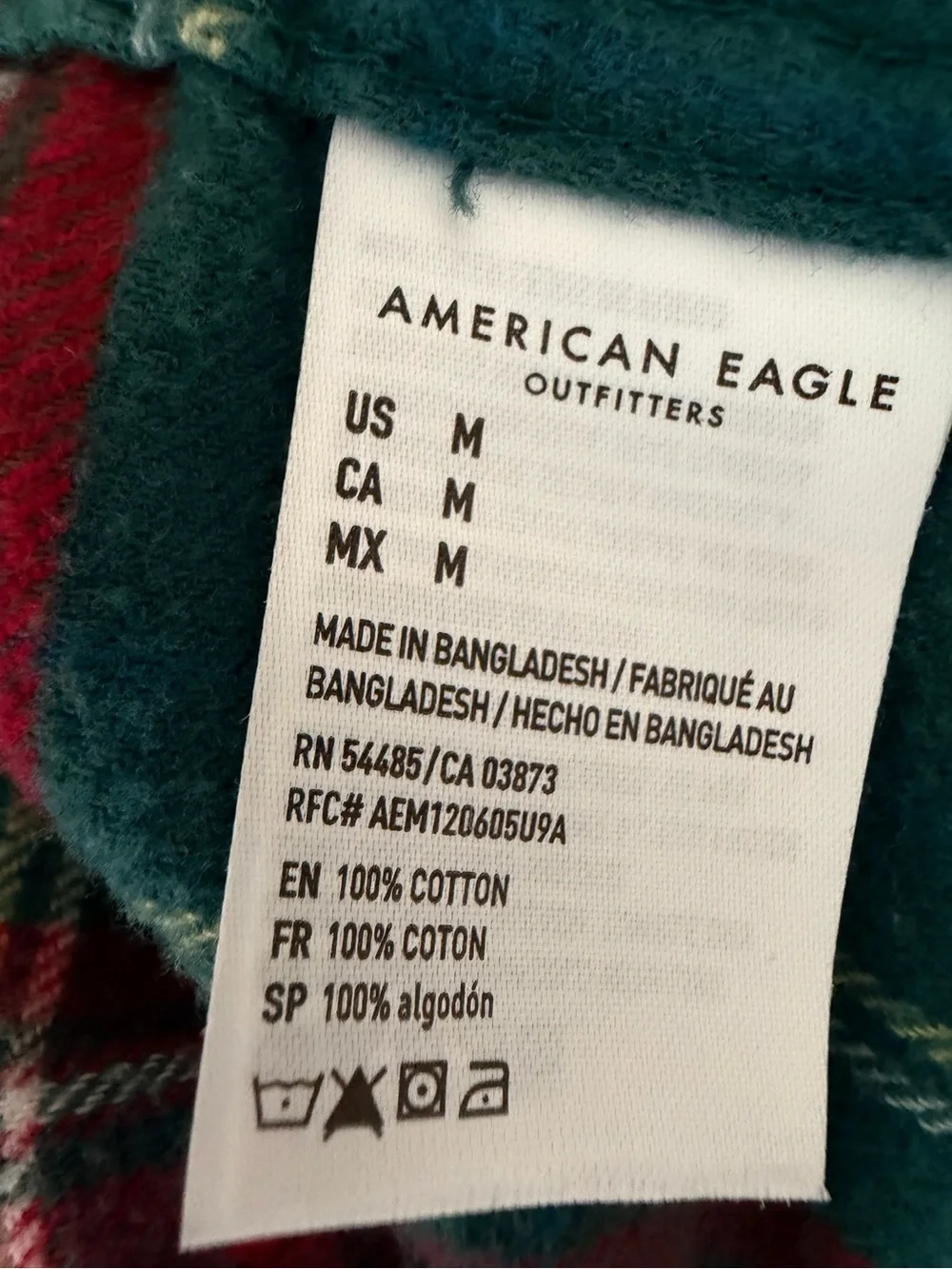 American Eagle Outfitters casual plaid